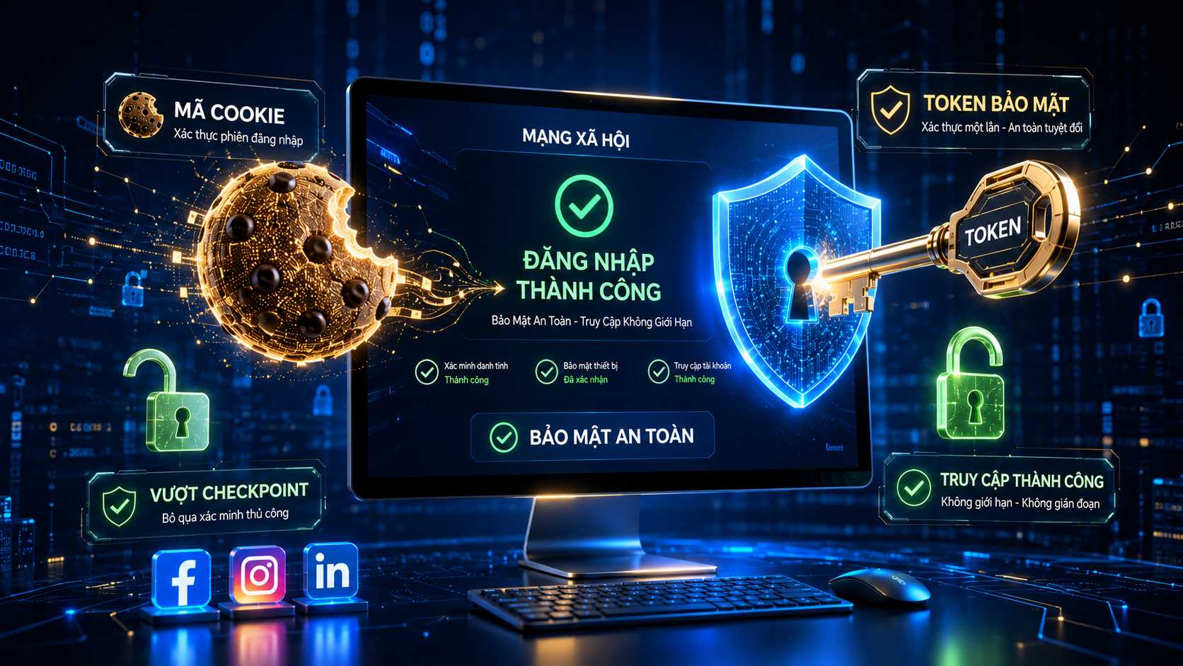Hướng Dẫn Đăng Nhập Facebook Bằng Cookie (Get Token Cookie) Chống Checkpoint 100% Năm 2026